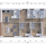 Easyhomes půdorys 113