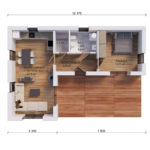 Easyhomes půdorys 64