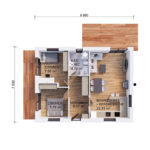 Easyhomes půdorys 69