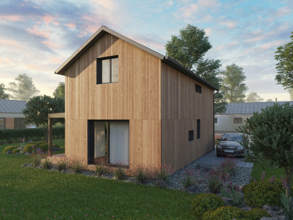 Patrová dřevostavba Easy 54