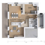 Easyhomes půdorys 102