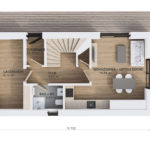 Easyhomes půdorys 54