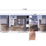 Easyhomes půdorys 46 - 1