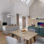 Easy SN 89 Wohnzimmer mit Küche