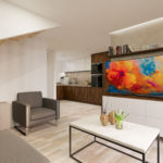 ST Easy37 – KGH NÖ Wohnzimmer Blick auf die Wohnzimmerwand