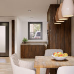 ST Easy37 – KGH NÖ Blick aus der Küche auf den Esstisch