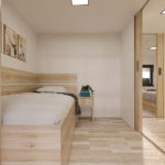 ST Easy37 – KGH NÖ Bett im Studentenzimmer