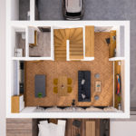 ST Easy 70 – DHH Grundriss 1. Variante